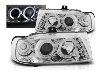 Angel Eyes koplampen Chrome geschikt voor Seat Ibiza Cordoba, Verzenden, Nieuw
