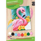 Sequin Art Schilderen op Nummer Flamingo, Hobby en Vrije tijd, Schilderen, Verzenden, Nieuw, Overige typen