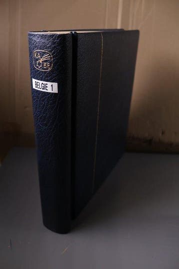 België 1849/1947 - Leeg KABE luxe voordrukalbum met blanco, Gestempeld