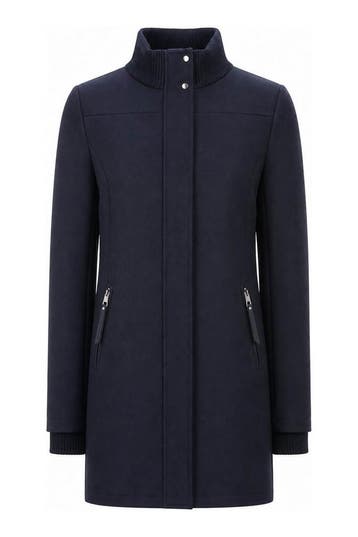 Street One Jas in maat 44 Blauw, Kleding | Heren, Jassen | Winter, Verzenden, Zo goed als nieuw, Blauw, Street One