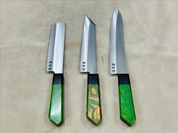 Santoku, Bunka & Nakiri - Keukenmes - Chefs knife -