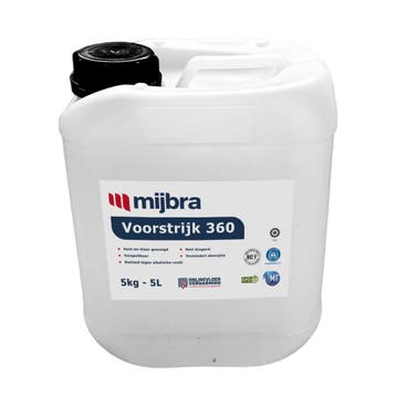 Mijbra voorstrijk 360 5kg | Voorstrijkmiddel | Primer, Verzenden, Nieuw