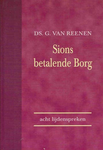 Reenen, Ds. G. van-Sions betalende Borg, Boeken, Verzenden, Gelezen