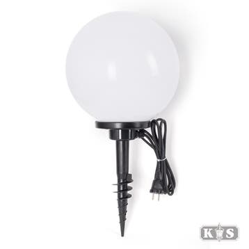 Tuinbol Ø 50 incl. Spie Tuinverlichting Tuinverlichting Bol, Tuin en Terras, Buitenverlichting, Kunststof, Verzenden, Minder dan 50 watt