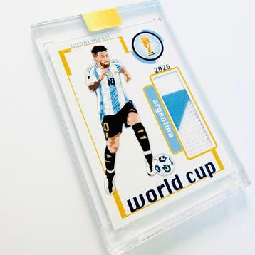 Custom Card Lionel Messi - Limited Edition /50 - Signed by, Nieuw