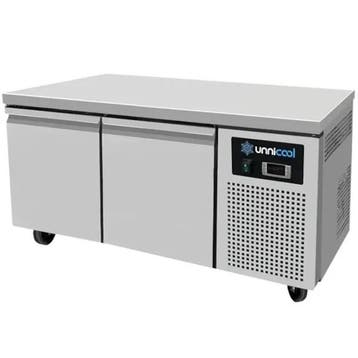 Unnicool Koelwerkbank | Laag Model | 2 Laden 1/1 GN | -2°C/+, Ophalen of Verzenden, Nieuw