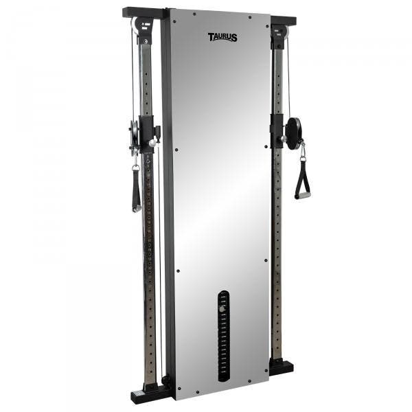 Design Line Dual Pulley 66 kg, met spiegel, Sport en Fitness, Fitnessapparatuur, Nieuw, Verzenden