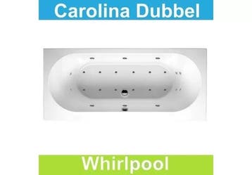 Ligbad Riho Carolina 180 x 80 cm Whirlpool Dubbel systeem, Ophalen of Verzenden, Nieuw