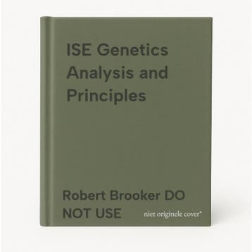 ISE Genetics Analysis and Principles 9781260571226, Verzenden, Gelezen, Robert Brooker DO NOT USE