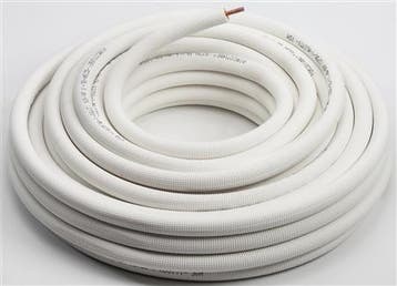Koperen koelleiding, geïsoleerd (5/8 inch, lengte 25m), Verzenden, Nieuw