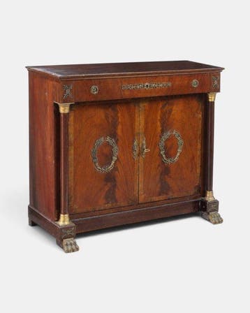 Dressoir - Brons, Mahonie