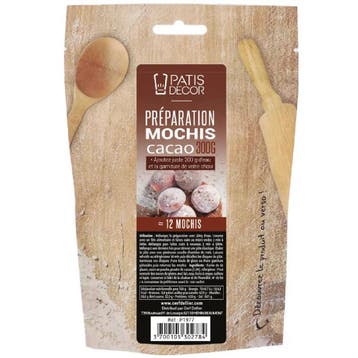 Patis Decor Mochi Mix Cacao 300g, Verzenden, Nieuw