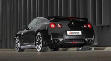 Nissan GT-R R35 Akrapovic Line titanium uitlaatsysteem, Verzenden