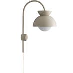 Frandsen Vlinder Wandlamp Metaal Beige - Outlet, Ophalen of Verzenden, Gebruikt, Metaal