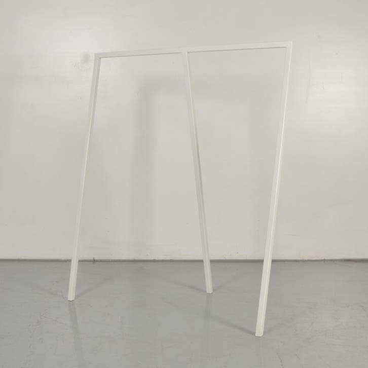Design garderobe HAY Loop Stand - Wit - 150 x 130 cm, Huis en Inrichting, Woonaccessoires | Kapstokken, Ophalen of Verzenden