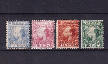 Nederland 1867 - Koning Willem III - NVPH 7/10, Gestempeld