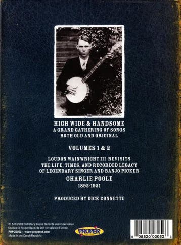 cd - loudon wainwright iii - HIGH WIDE &amp; HANDSOME (ni..., Verzenden, Zo goed als nieuw