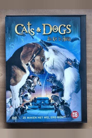 Cats Dogs 2001 Jeff Goldblum Lawrence Guterman DVD Action, Verzenden, Nieuw in verpakking