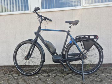 Gazelle Elektrische Fiets CityGo C7 HMS Heren – 630Wh – 2023, Ophalen, Gebruikt, 50 km per accu of meer, 55 tot 59 cm