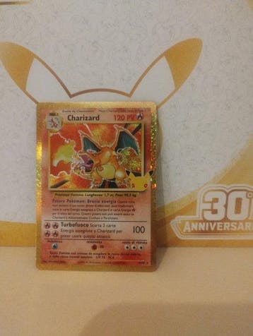 Pokémon - 1 Card - Charizard Foil, Promo card, Event, Nieuw