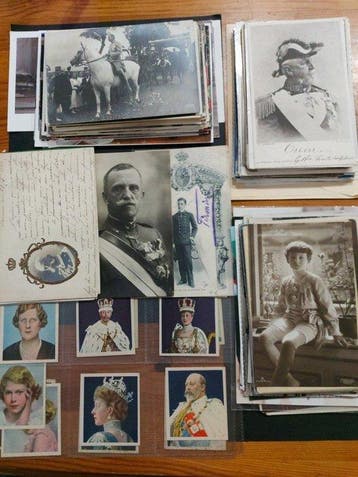 Royalty - Koninklijke familie in Europa - Ansichtkaart (174), Gelopen