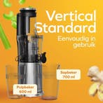 2dekans | KitchenBrothers Slowjuicer - Verticaal - Juicer -, Huis en Inrichting, Ophalen of Verzenden, Zo goed als nieuw