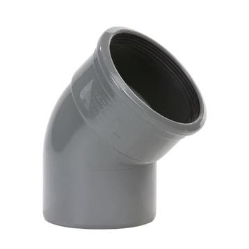 Pipelife manchet bocht Mof x Spie 45gr. 160 mm, Ophalen of Verzenden, Nieuw