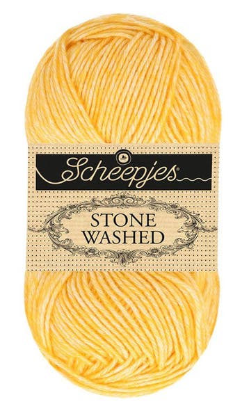 Scheepjes Stone Washed - 838 Orpiment - Katoen-mix Garen, Ophalen of Verzenden, Nieuw