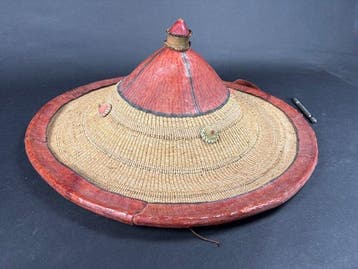 Hoofddeksel (1) - Nigeria, Antiek en Kunst, Kunst | Niet-Westerse kunst