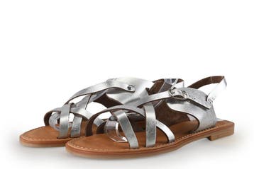 Shabbies Amsterdam Sandalen in maat 40 Zilver, Overige kleuren, Shabbies Amsterdam, Verzenden, Sandalen of Muiltjes