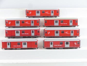 Bemo H0m - o.a. 3269 212/3269 252/3269 213 - Modeltrein, Nieuw