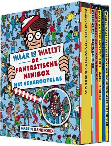 Boek Waar is Wally  -   De fantastische minibox 978908941369, Verzenden, Zo goed als nieuw