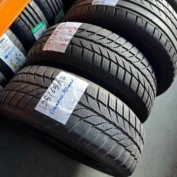 2 x Goodyear 195-65-15 4 Seizoenbanden 6,5mm, Gebruikt, 15 inch, Ophalen of Verzenden, All Season