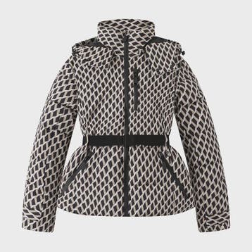 Dames Winter Parka Jas met Capuchon, Hoge Taille en Riem - W, Verzenden, Nieuw