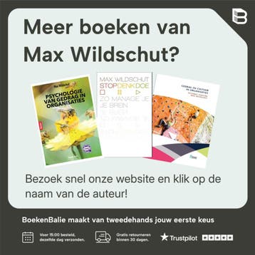 Psychologie van gedrag in organisaties - Max Wildschut, Verzenden, Zo goed als nieuw, Max Wildschut