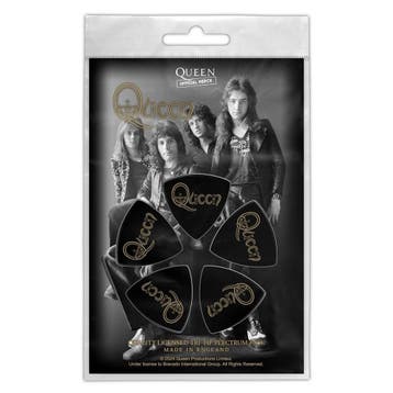 Queen - Logo - Plectrum Tri-Tip 5-pack officiële merchandise, Ophalen of Verzenden, Nieuw, Gebruiksvoorwerp