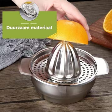 HI NATURE™ Robuuste Kwaliteit Citroenpers | Limoenpers met, Ophalen of Verzenden, Zo goed als nieuw