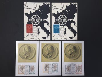 België 1960/1976 - België 665 Maximum kaarten, Gestempeld