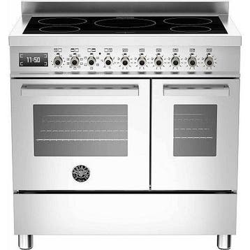 BERTAZZONI PRO905IMFEDXT Fornuis 90 cm5729.00, Ophalen of Verzenden, Nieuw, Vrijstaand, Energieklasse A of zuiniger
