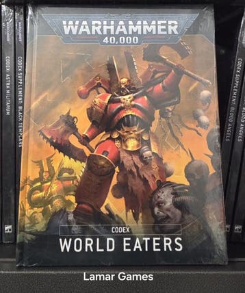 Codex World Eaters (Warhammer 40.000 nieuw), Hobby en Vrije tijd, Wargaming, Ophalen of Verzenden, Nieuw
