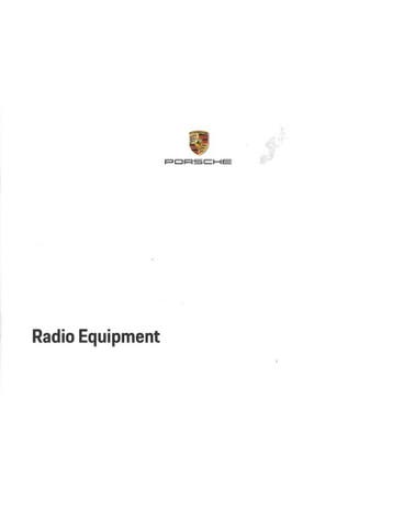 2020 PORSCHE RADIO EQUIPMENT HANDLEIDING, Boeken, Nieuw, Porsche, Author