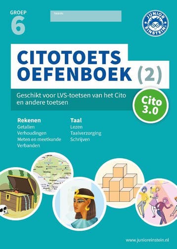 Citotoets Oefenboek groep 6 (2) / Deel 2 9789493218079, Verzenden, Zo goed als nieuw