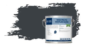 Wixx PRO PU Houtlak Gloss RAL 7016 | Antracietgrijs 5L, Verzenden, Nieuw, Lak, Grijs