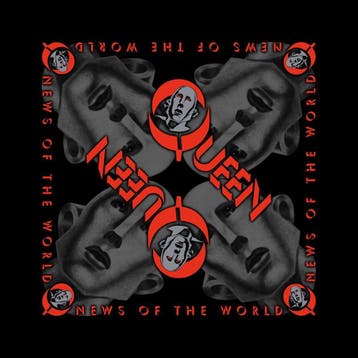 Queen - News of the World - Bandana officiële merchandise, Ophalen of Verzenden, Nieuw, Kleding
