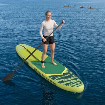 vidaXL Opblaasbaar Stand Up Paddle Board POSEIDON 305 x 76 x, Verzenden, Nieuw