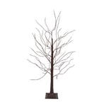 Kerst vloerlamp bruin boom 120cm incl. LED met timer IP44 -, Diversen, Kerst, Verzenden, Nieuw