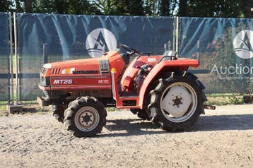 Veiling: Minitractor Mitsubishi MT26 Diesel 26pk, Zakelijke goederen, Gebruikt, Tot 2500, Tot 80 Pk, Ophalen