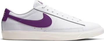 Nike - maat 47.5 - Blazer Low Leather Sneakers - wit, Verzenden, Nieuw