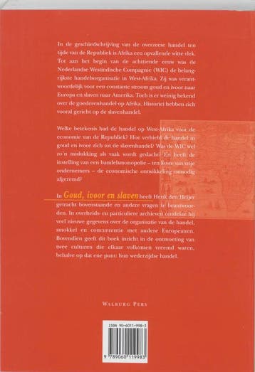 Goud, ivoor en slaven 9789060119983 H. den Heijer, Verzenden, Gelezen, H. den Heijer