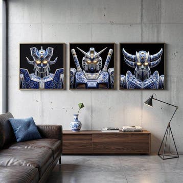 Artxlife - Mazinga Z Goldrake & Gundam, Kintsugi Reborn Set